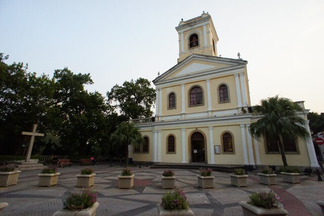 嘉模聖母堂是氹仔唯一的天主教堂