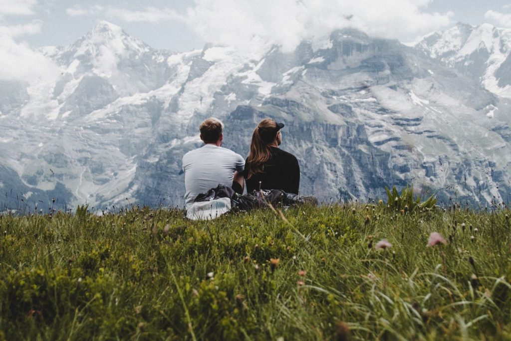 Tourists Relax