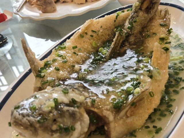 【廣州美食。中國】海晏樓 – 白天鵝賓館名廚坐鎮！國宴級一品雞、蔥油飛魚
